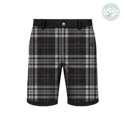 Dark Kamo Plaid Shorts