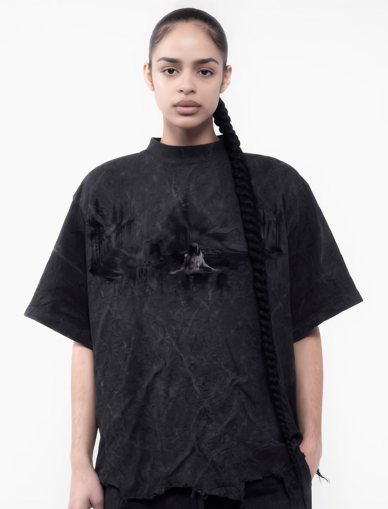 Dark Kamo Crystal Lake Tee