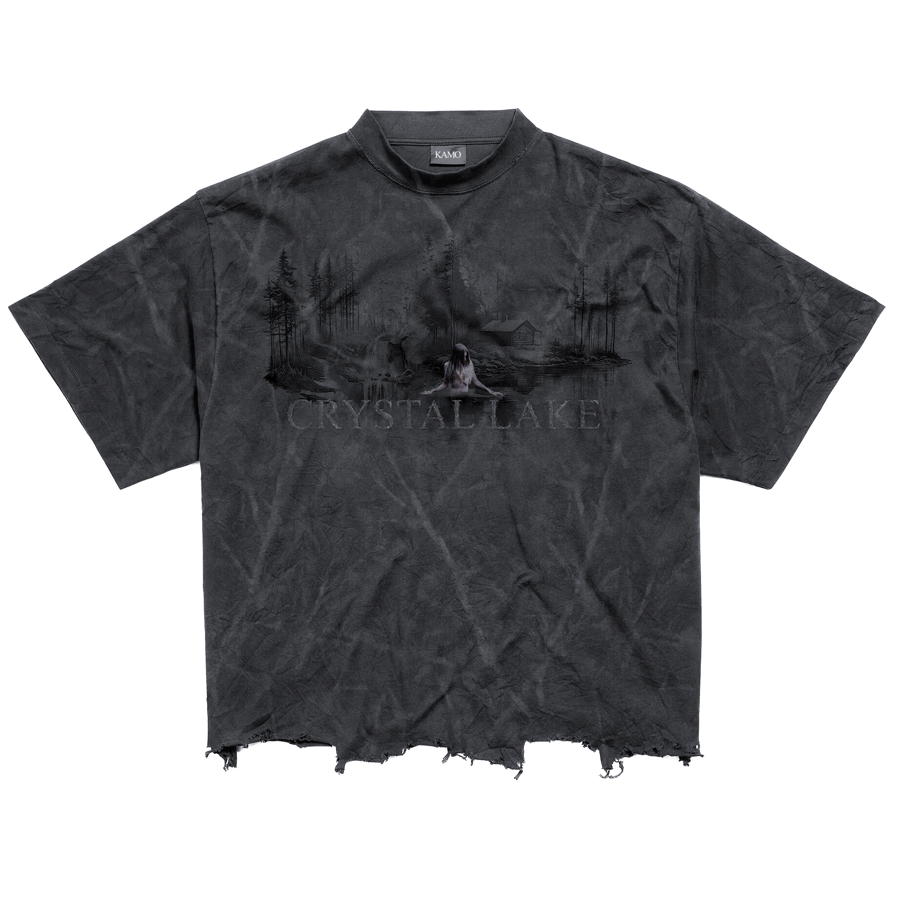 Dark Kamo Crystal Lake Tee image 0