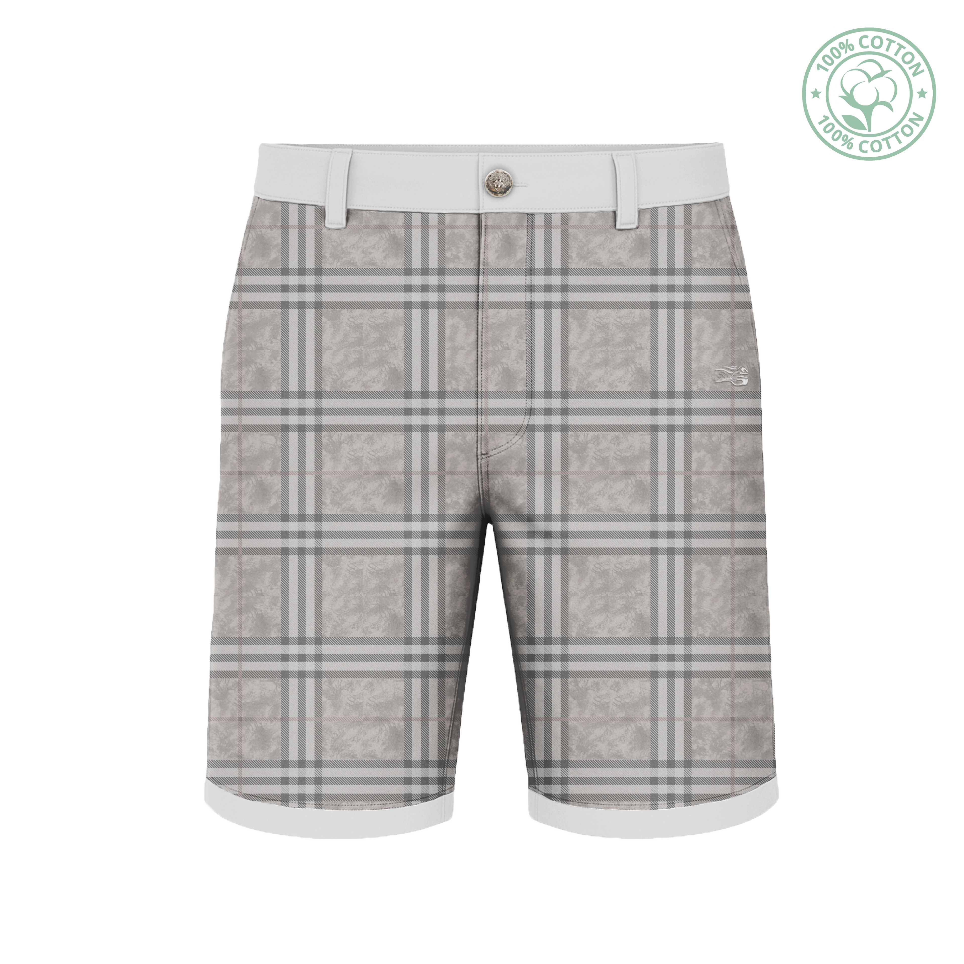Light Kamo Plaid Shorts