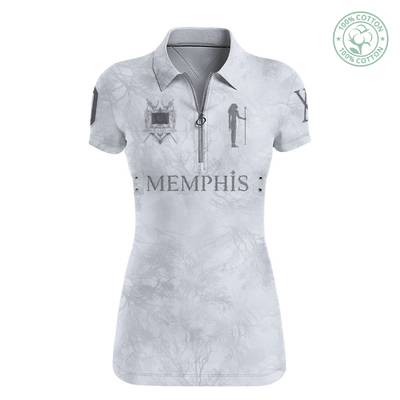 Light Kamo Women Zip Polo Dress