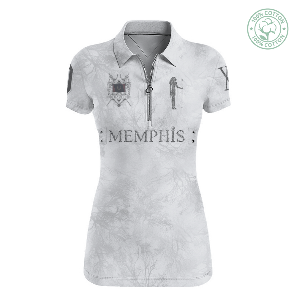 Light Kamo Women Zip Polo Dress