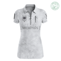 Light Kamo Women Zip Polo Dress