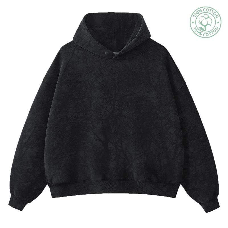 Dark Kamo Oversized Hoodie