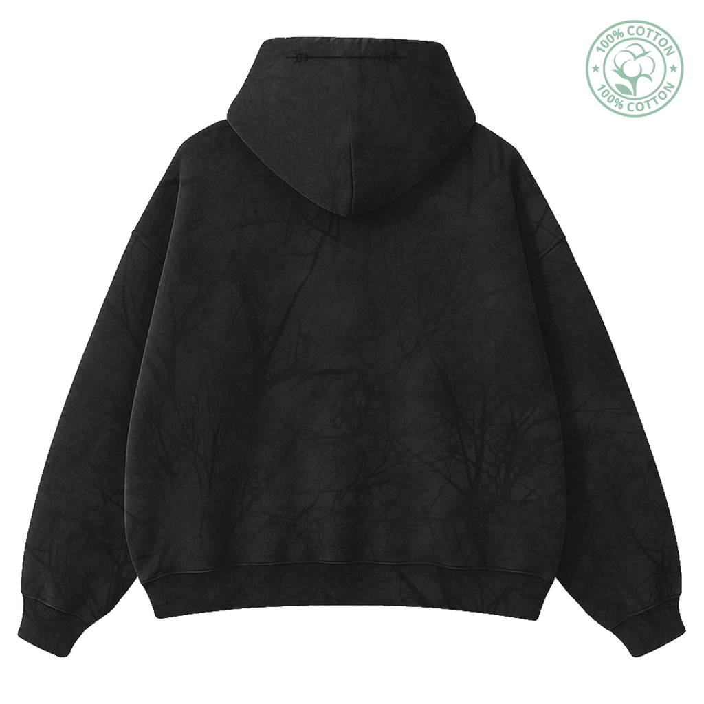 Dark Kamo Oversized Hoodie