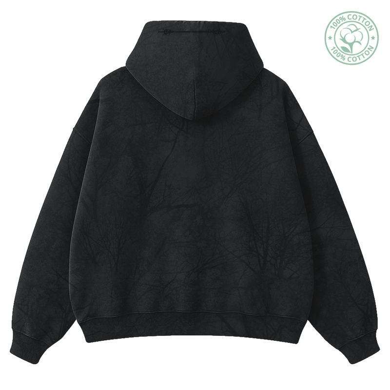 Dark Kamo Oversized Hoodie