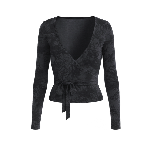 Dark Kamo Ballet Wrap