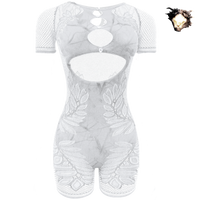 Light Kamo Women Floral Mesh Romper