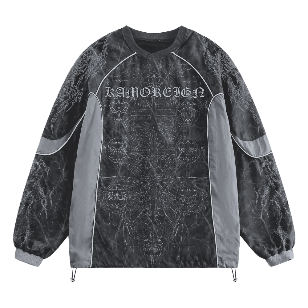 Dark Kamoreign Longsleeve Windbreaker Jersey