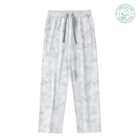 Light Kamo Oversized Sweatpants/w Rhinestones