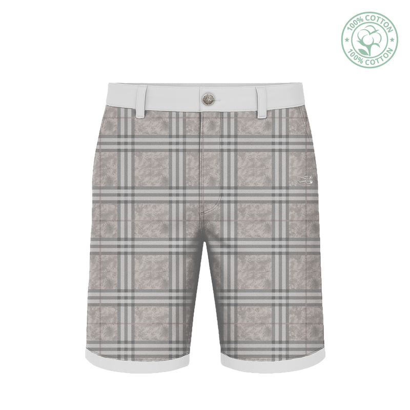 Light Kamo Plaid Shorts