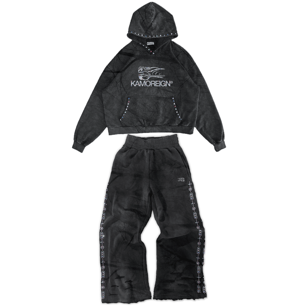 Dark Kamo Color Wave Set