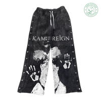 Dark Kamo Oversized Sweatpants