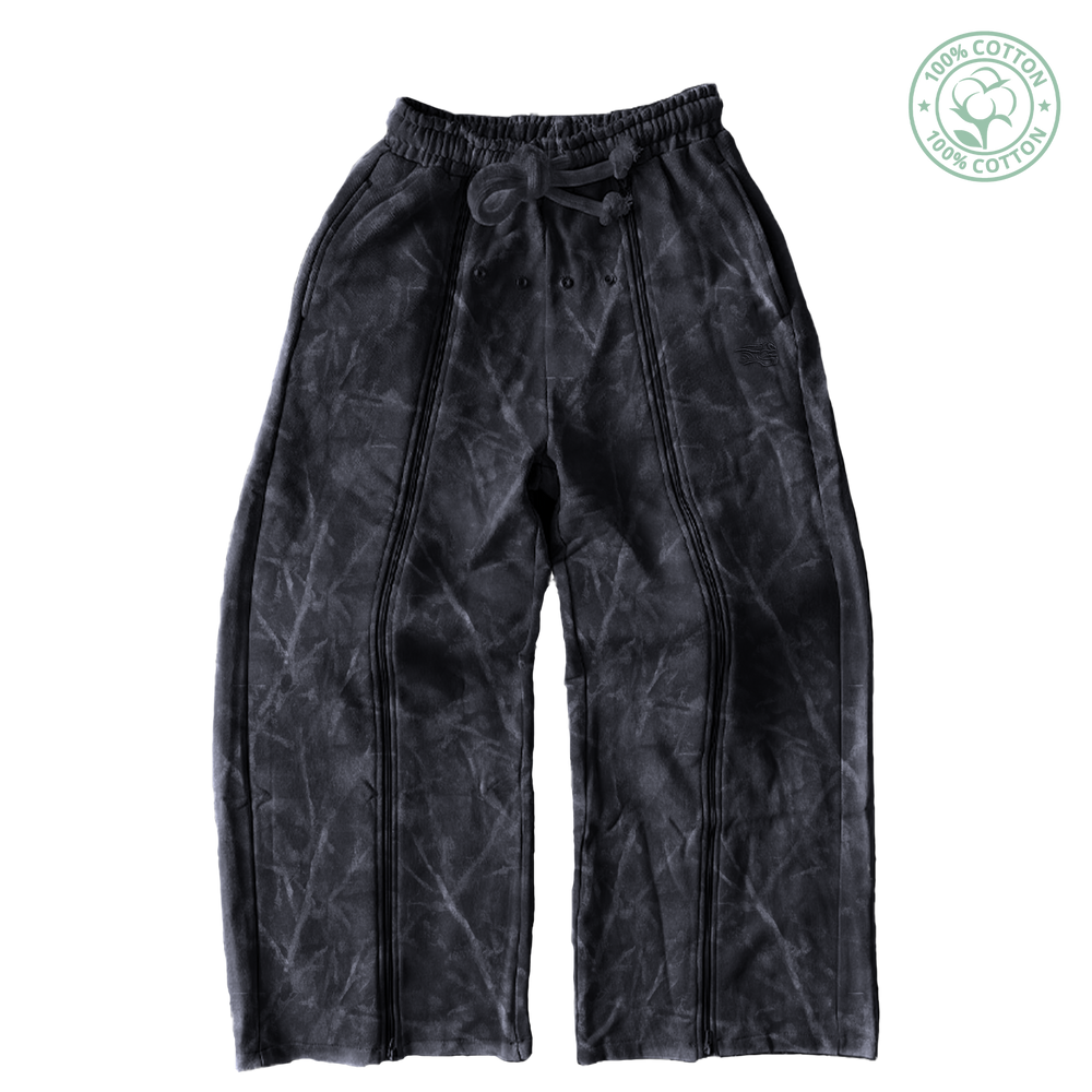 Dark Kamo Oversized Zip Sweats