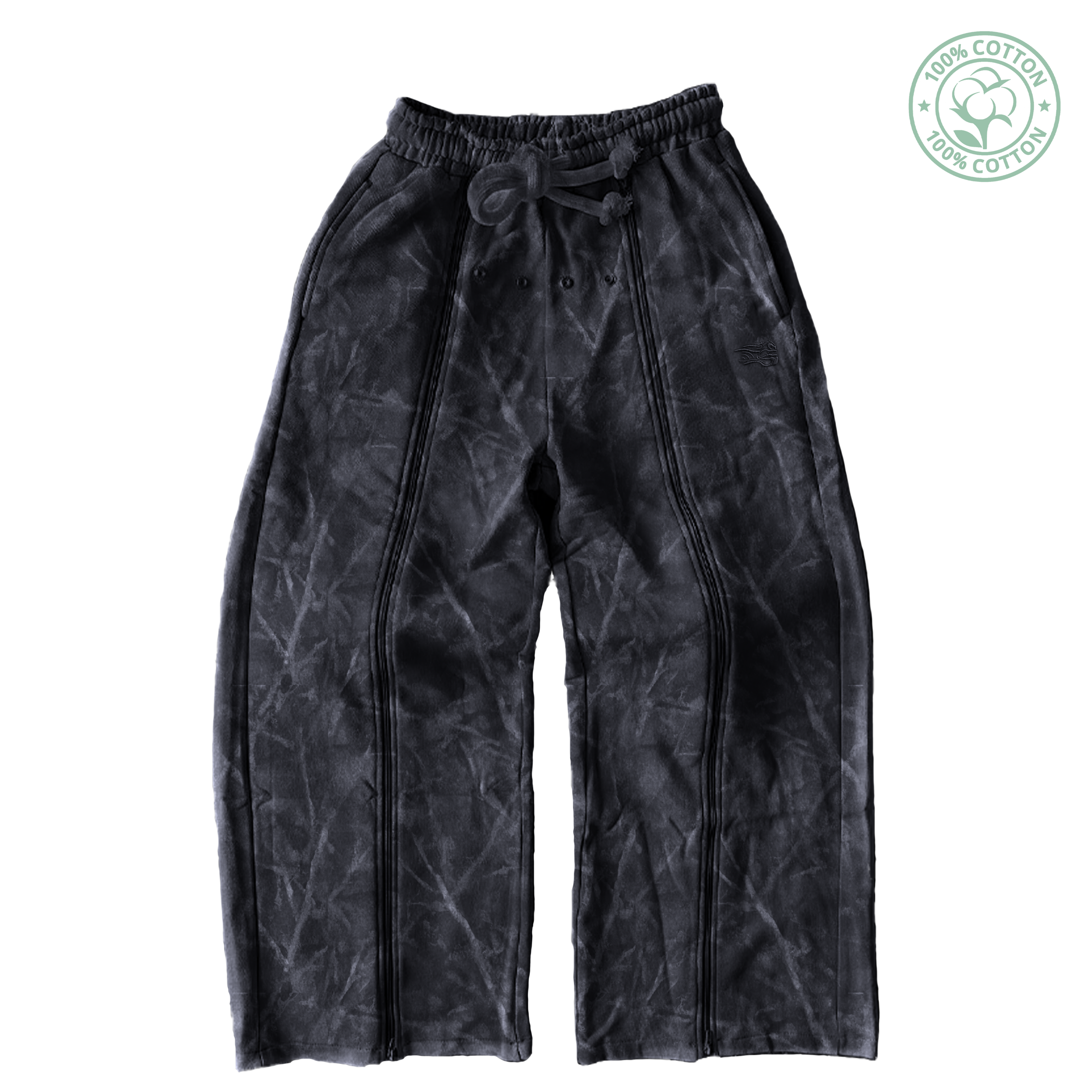 Dark Kamo Oversized Zip Sweats