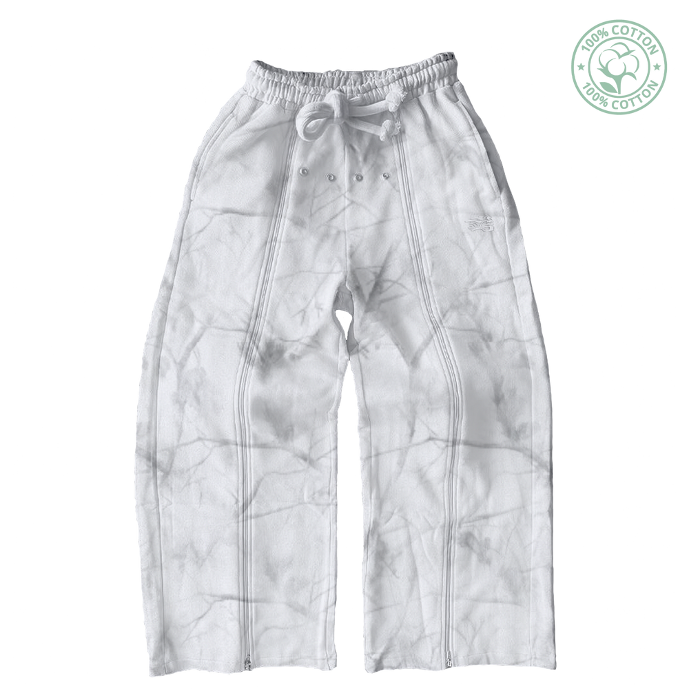 Light Kamo Oversized Zip Sweats