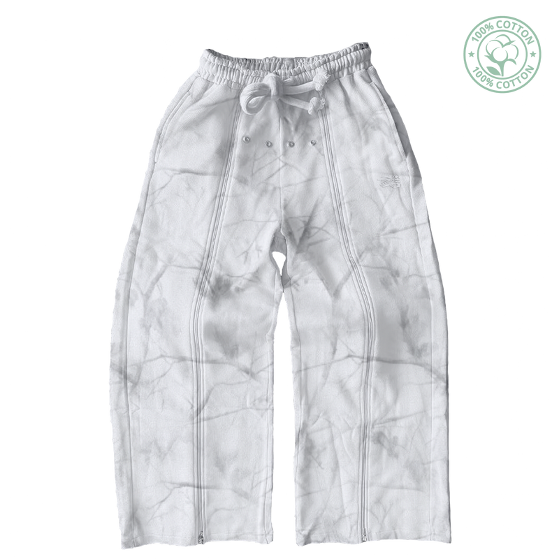 Light Kamo Oversized Zip Sweats