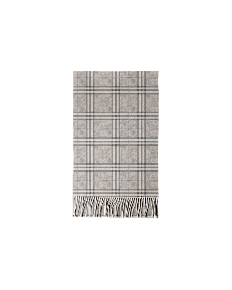 Light Kamo Plaid Scarf