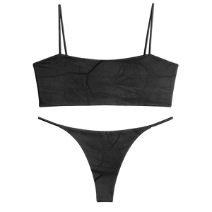 Dark Kamo Bra Set