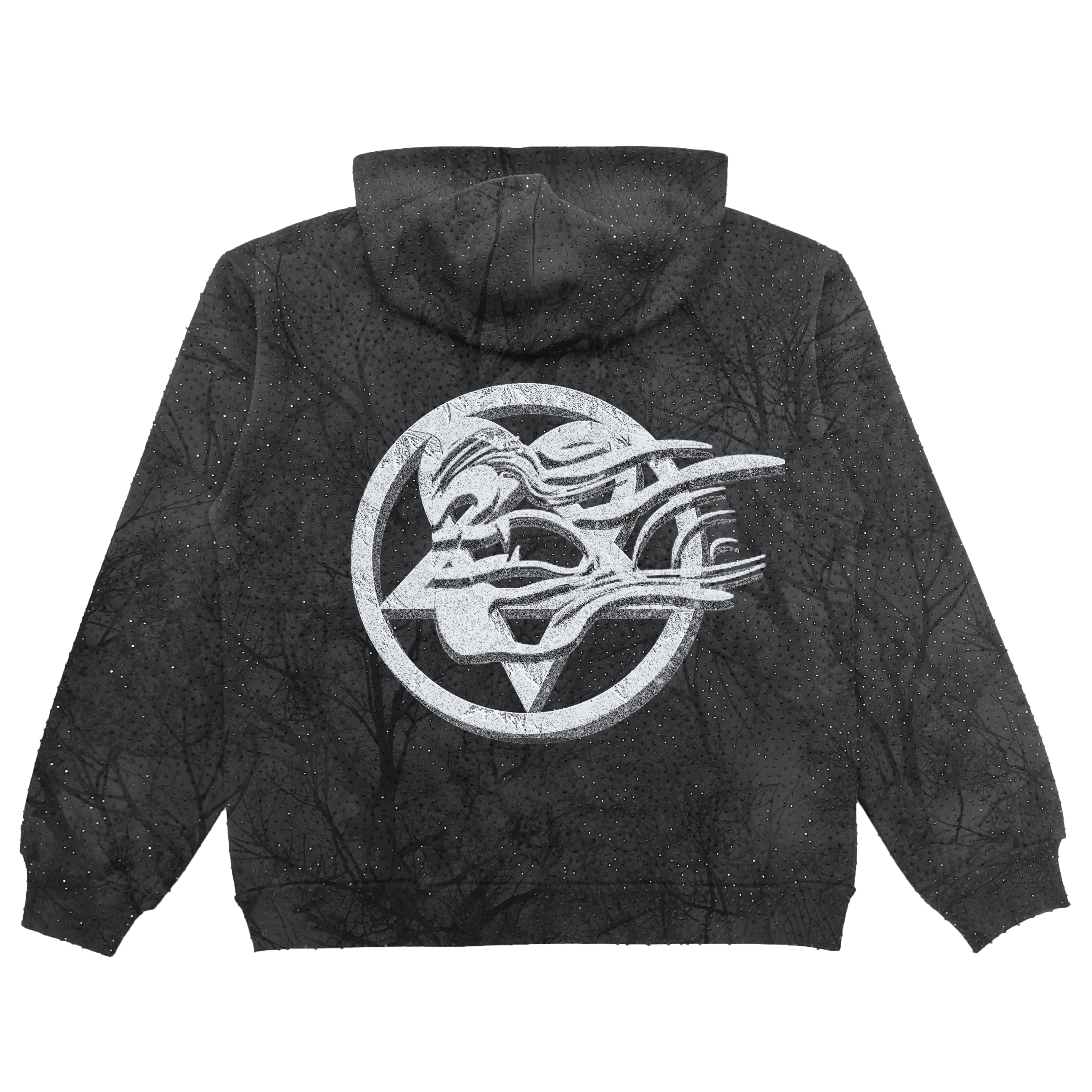 Dubai Dark Kamo Pull Over Hoodie image 1
