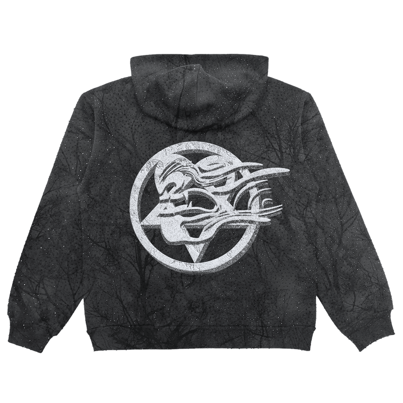Dubai Dark Kamo Pull Over Hoodie image 1