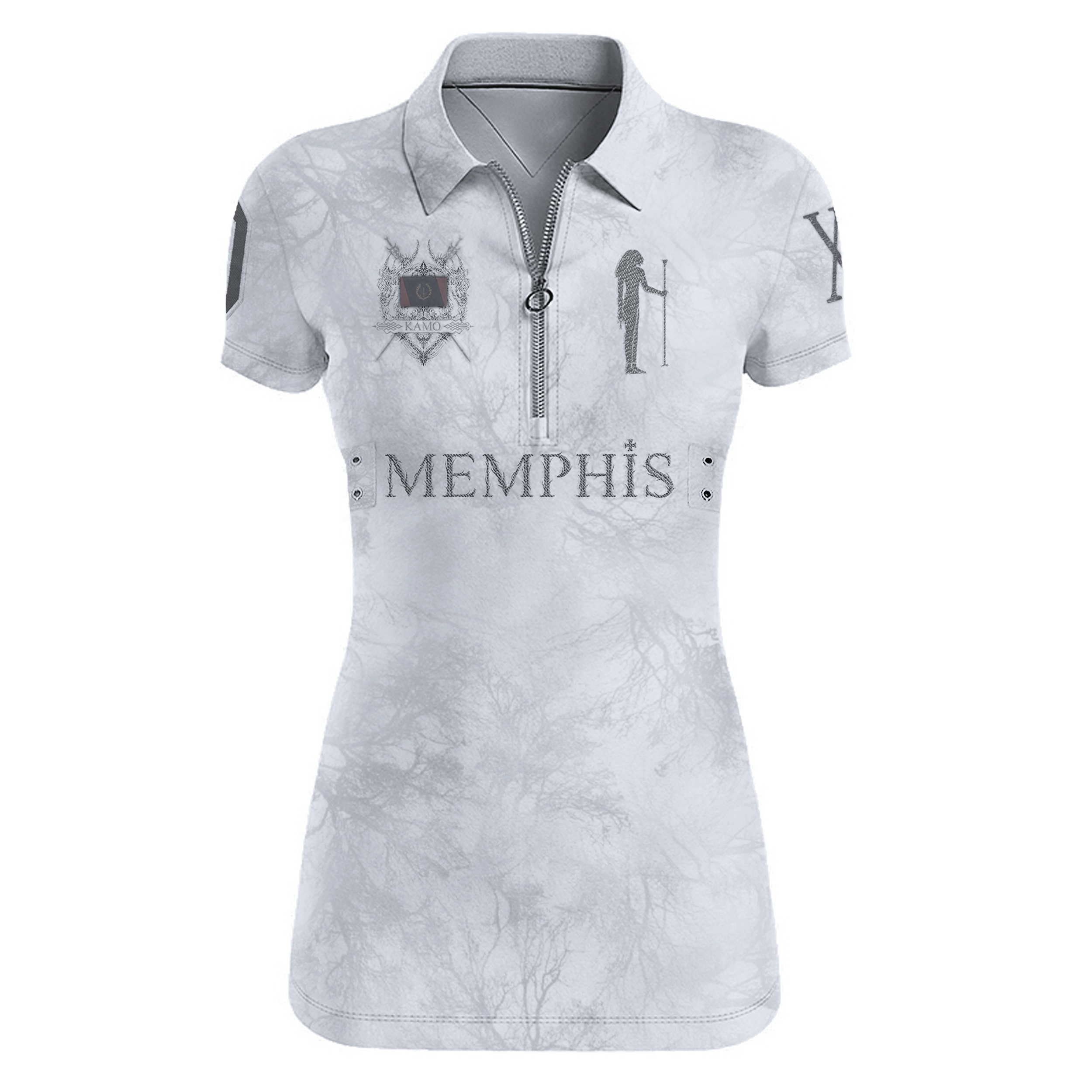 LK Women Zip Polo Dress image 0