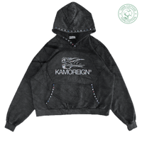 Dark Kamoreign Jewel Color Wave Hoodie