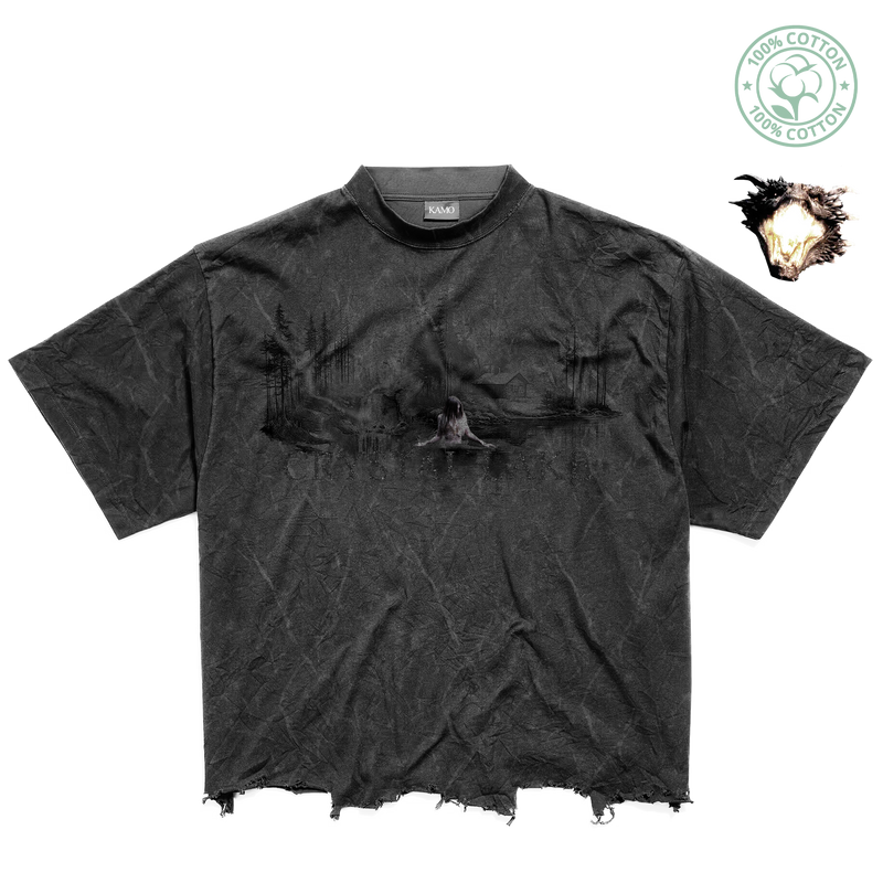 Dark Kamo Crystal Lake Tee