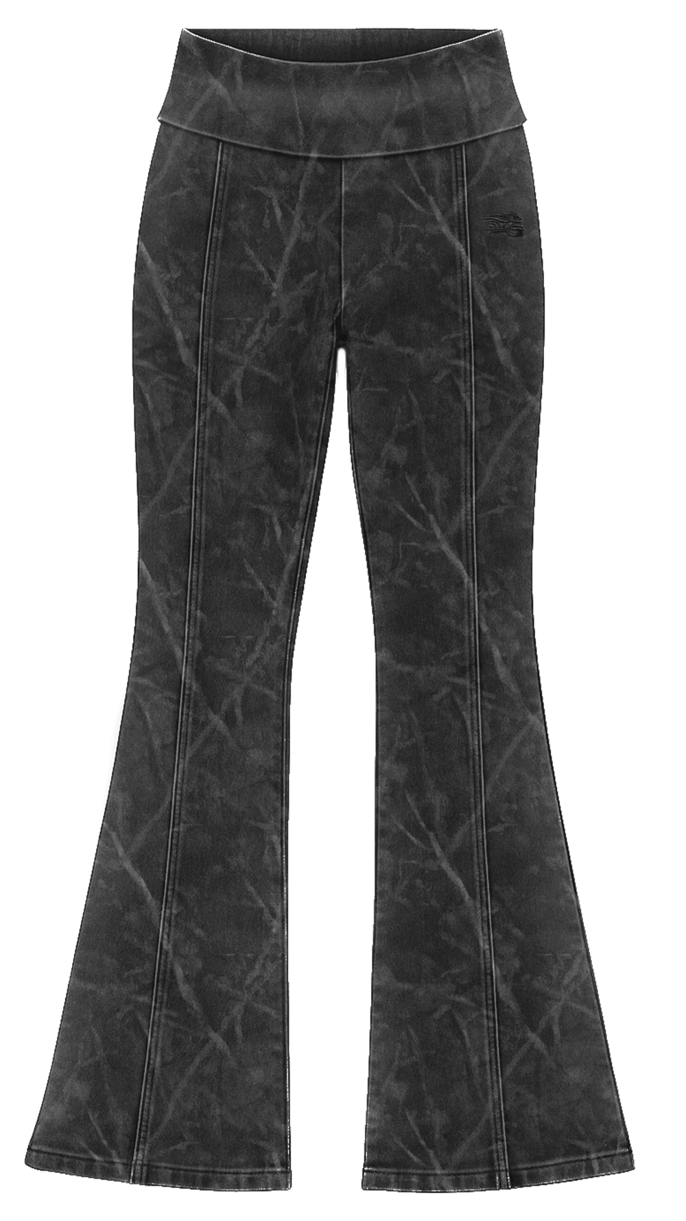 Dark Kamo Flared Sweatpants