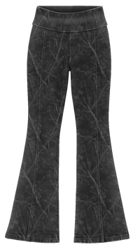 Dark Kamo Flared Sweatpants