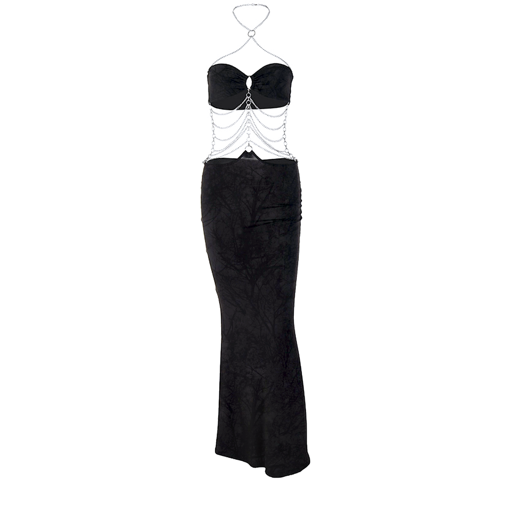 Dark Kamo Reign Dress