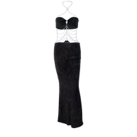 Dark Kamo Reign Dress