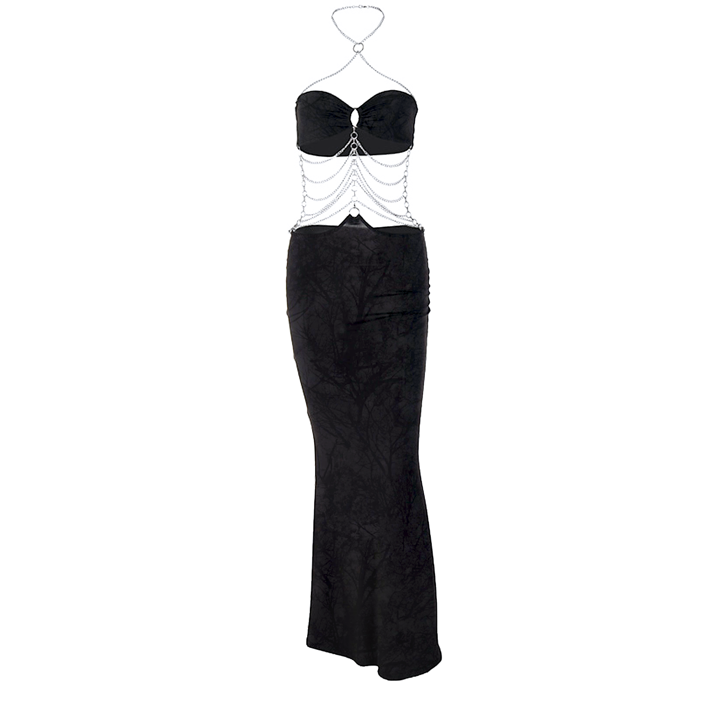 Dark Kamo Reign Dress
