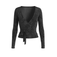 Dark Kamo Ballet Wrap