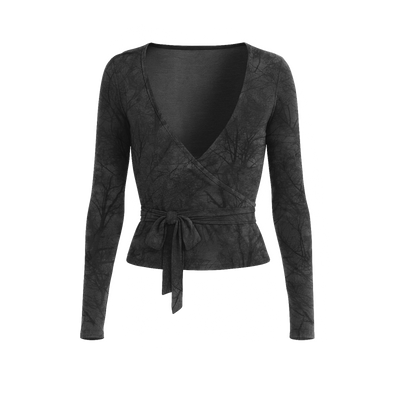 Dark Kamo Ballet Wrap