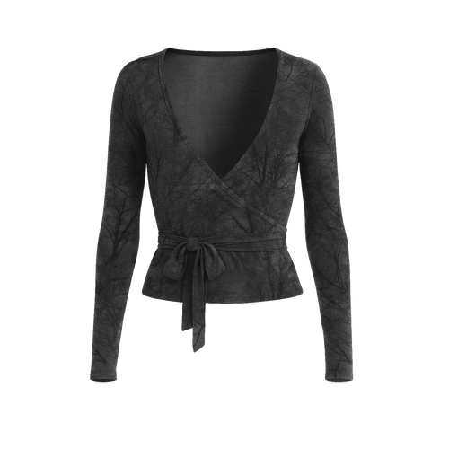 Dark Kamo Ballet Wrap