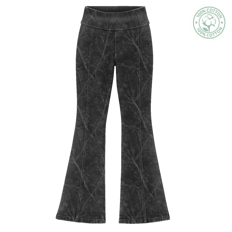 Dark Kamo Flared Sweatpants