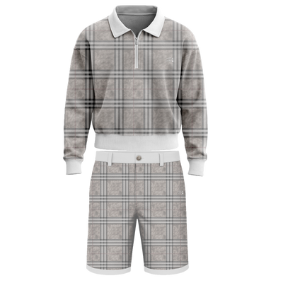 Light Kamo Plaid Set