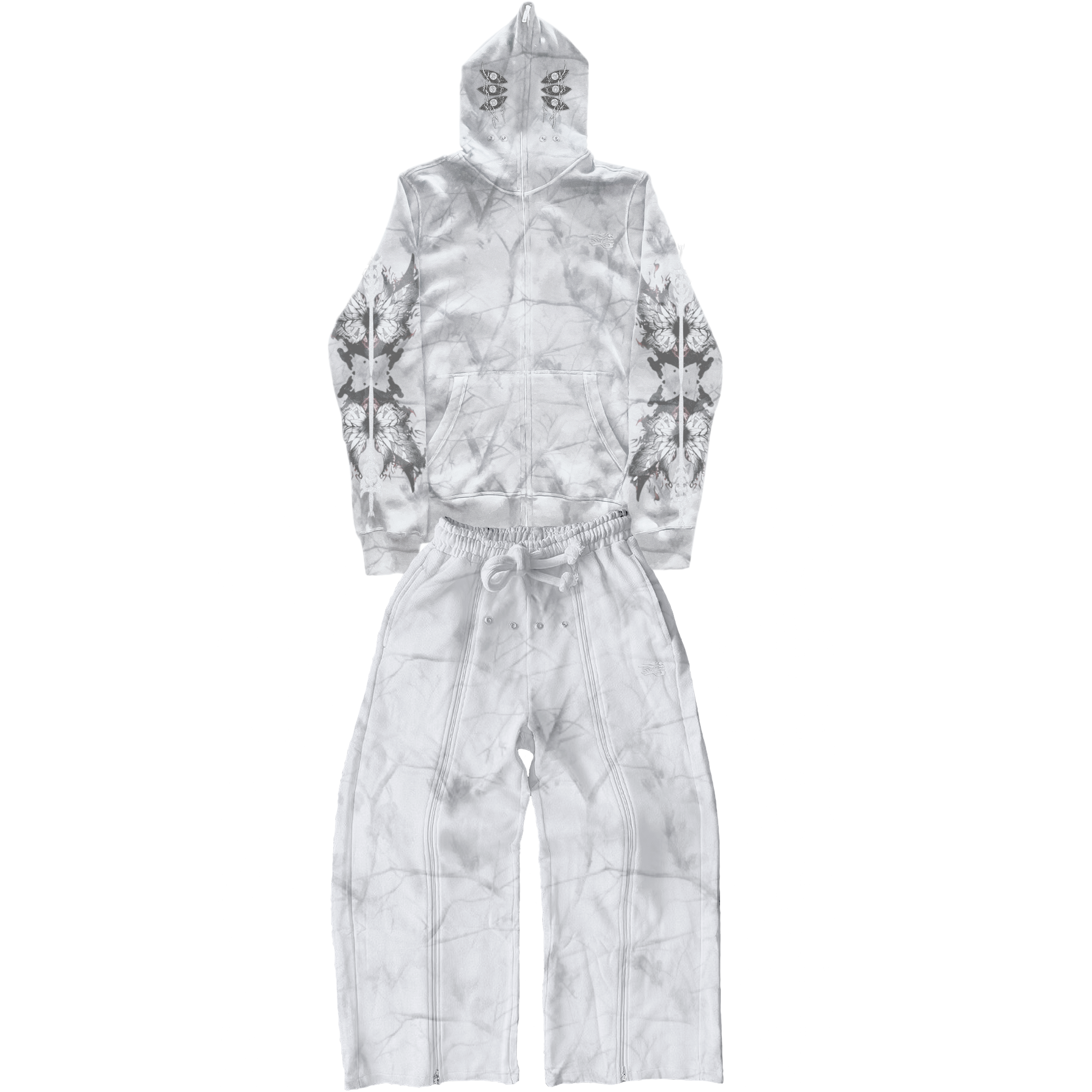 Light Kamo Full Zip Set