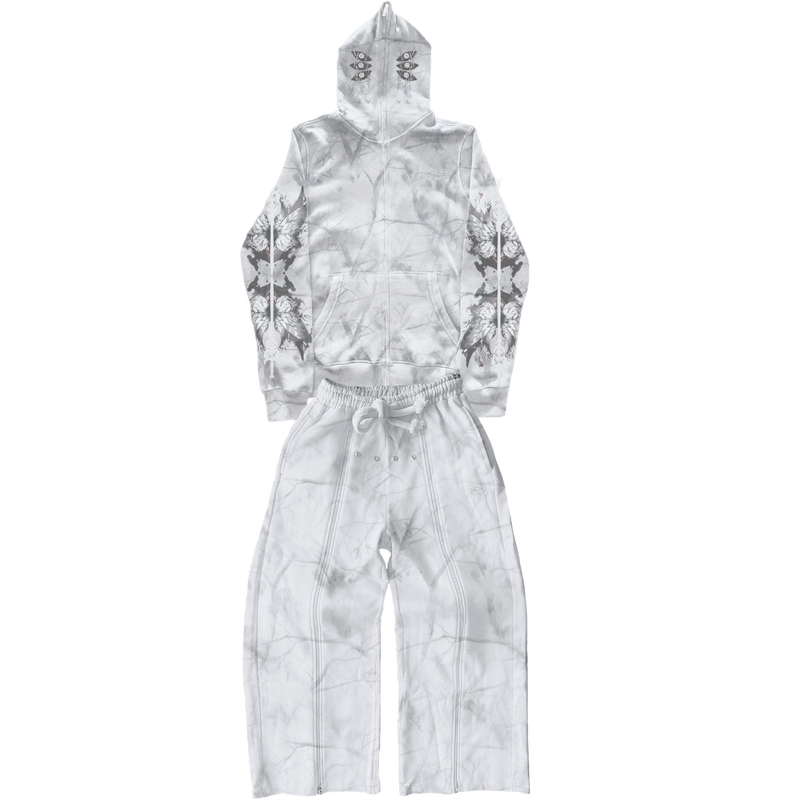 Light Kamo Full Zip Set