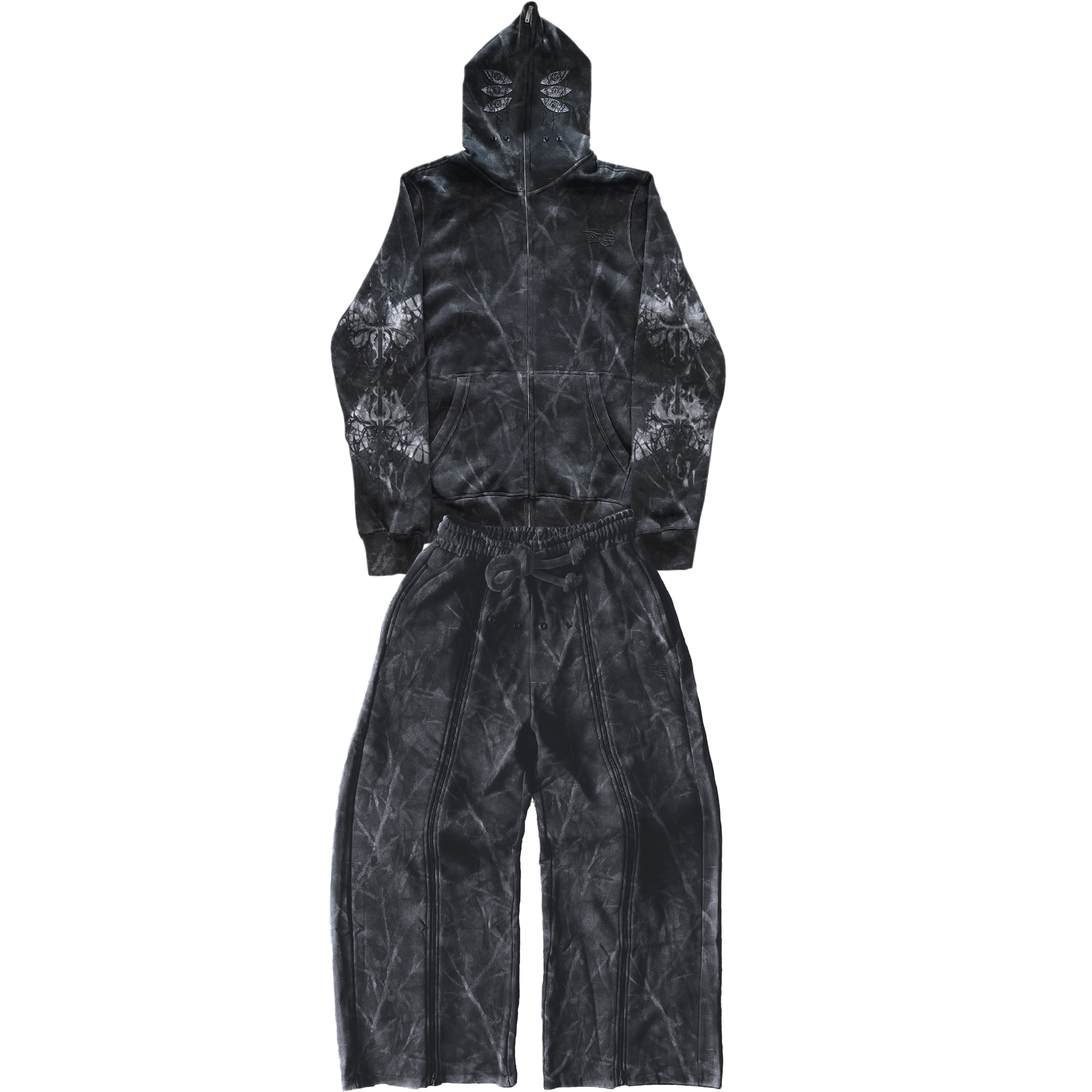 Dark Kamo Full Zip Set