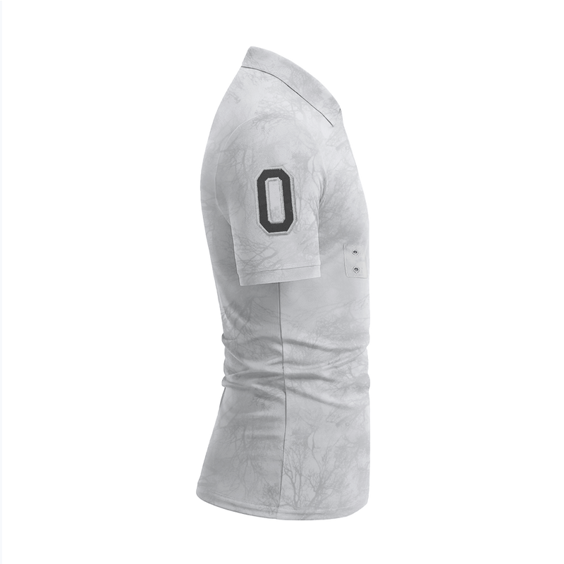 Light Kamo Men Zip Polo