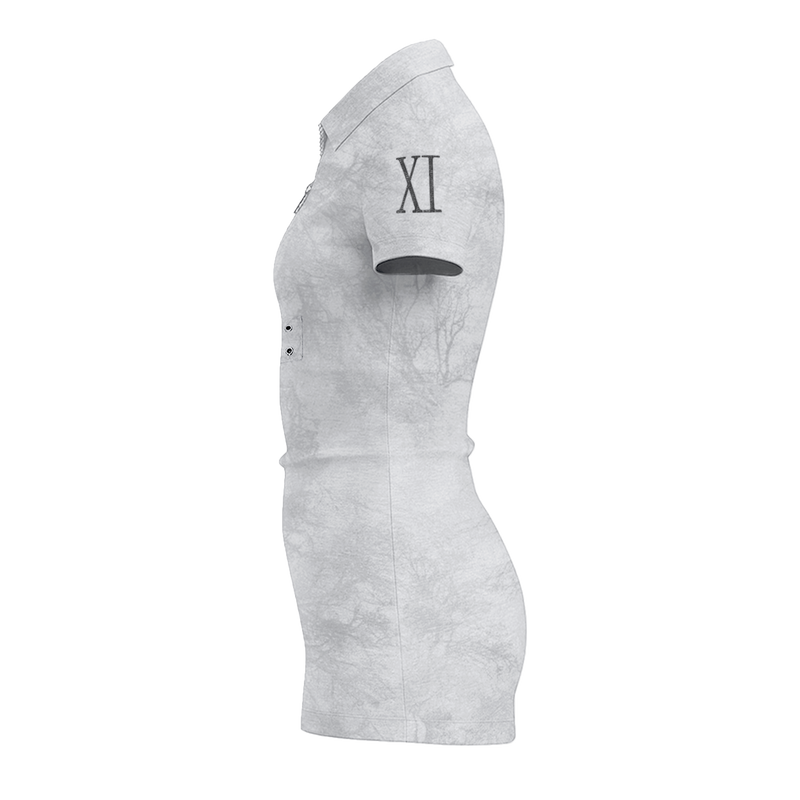 Light Kamo Women Zip Polo Dress